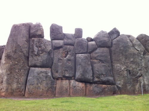 Saqsaywaman huge stones, each carved like a puzzle piece